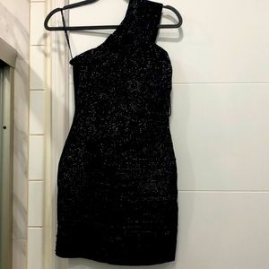 Forever 21 little black off the shoulder dress